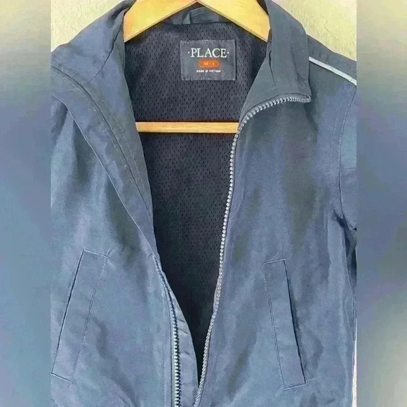 Place Children's Blue Jacket XS 4 - Picture 6 of 7